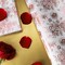 Reversible Floral Wrapping Paper Roll – 17” x 33 ft, Rose Gold Foil Design for Women, Girls, Weddings, Mother’s Day, Bridal Showers & Birthdays